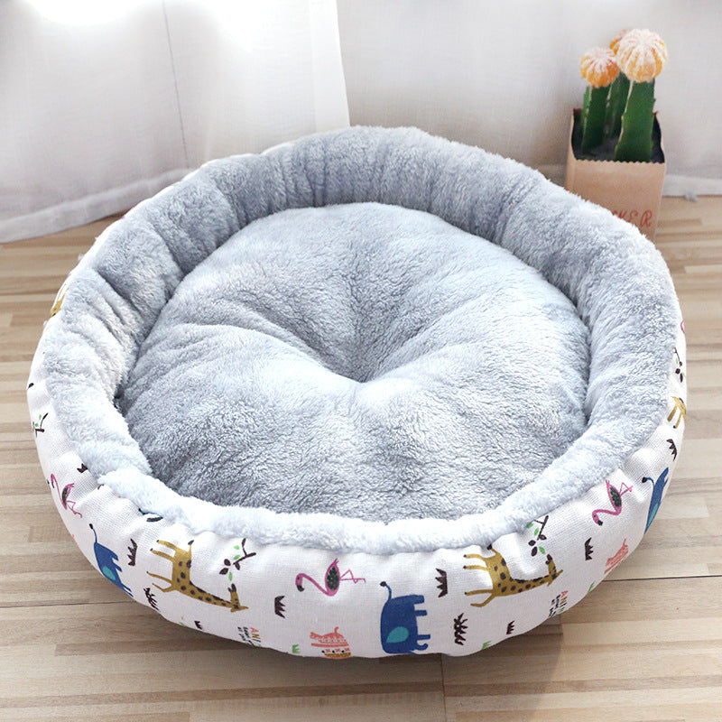 Dog And Cat Litter Padded With Round Cotton Pawtivo