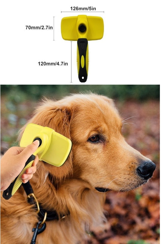 Pet Automatic Retractable Comb Pawtivo