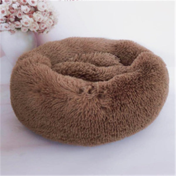 Round Long Hairy Autumn And Winter Nest Pad Cat Mattress Pawtivo