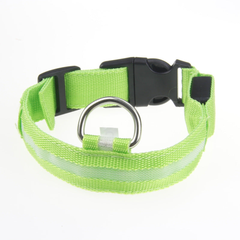 LED Luminous Pet Dog Collar Night Pawtivo