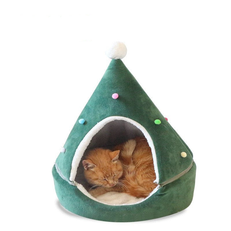 Christmas tree cat litter Pawtivo