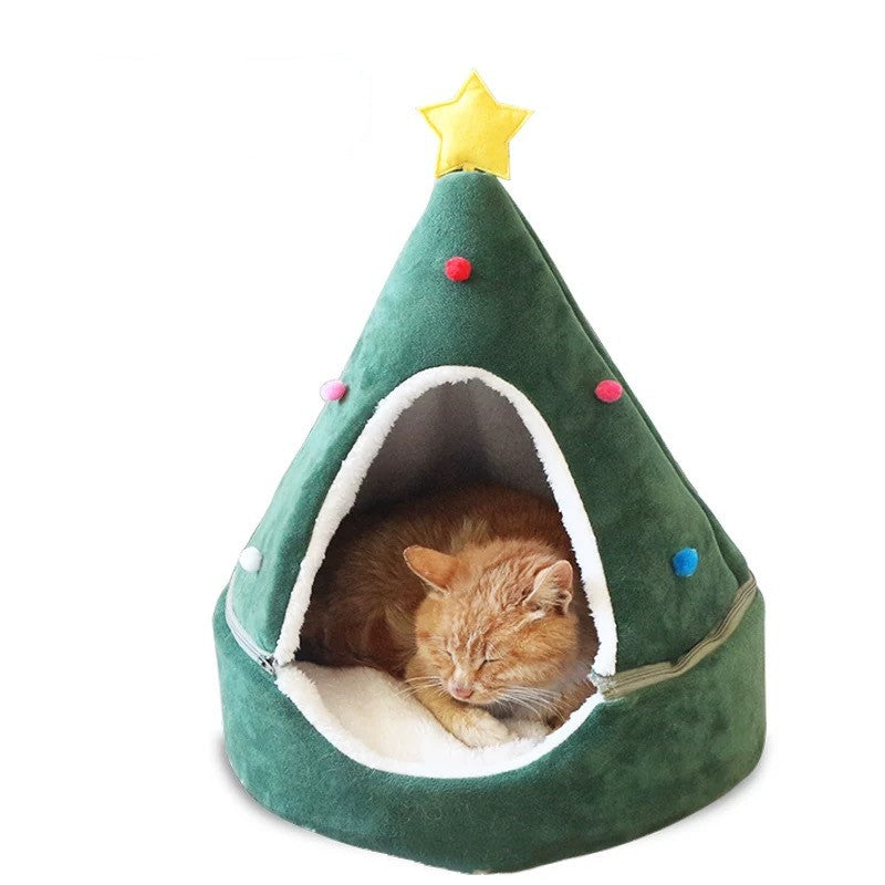 Christmas tree cat litter Pawtivo