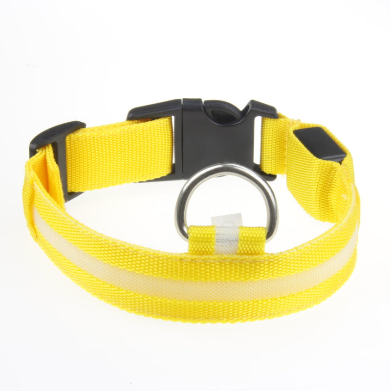 LED Luminous Pet Dog Collar Night Pawtivo
