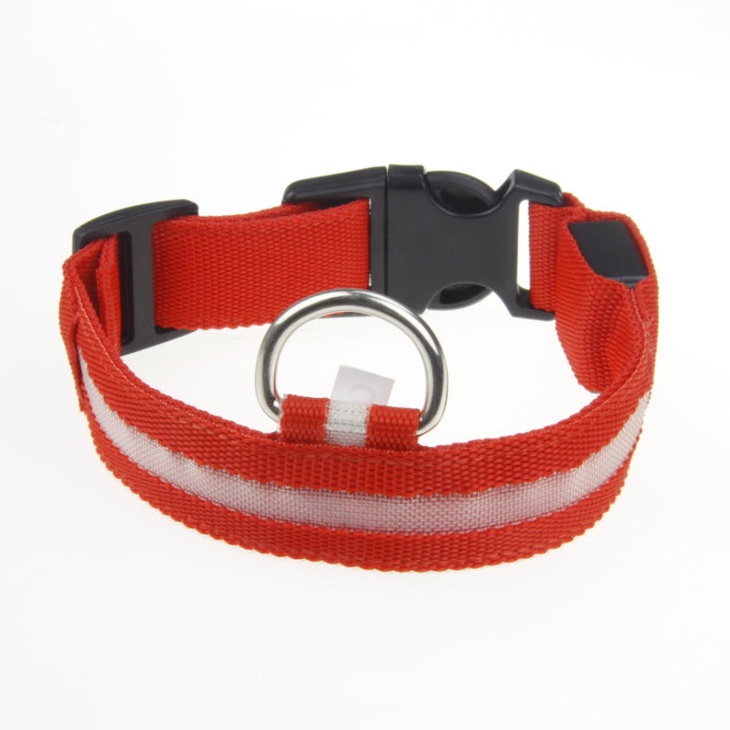 LED Luminous Pet Dog Collar Night Pawtivo