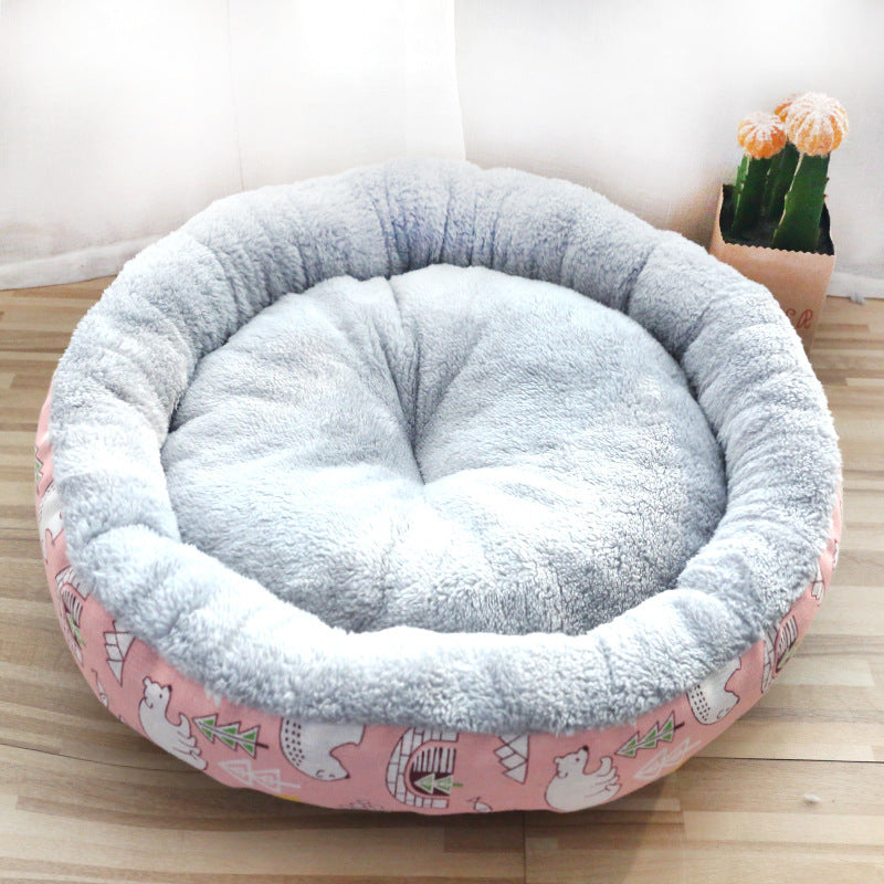 Dog And Cat Litter Padded With Round Cotton Pawtivo