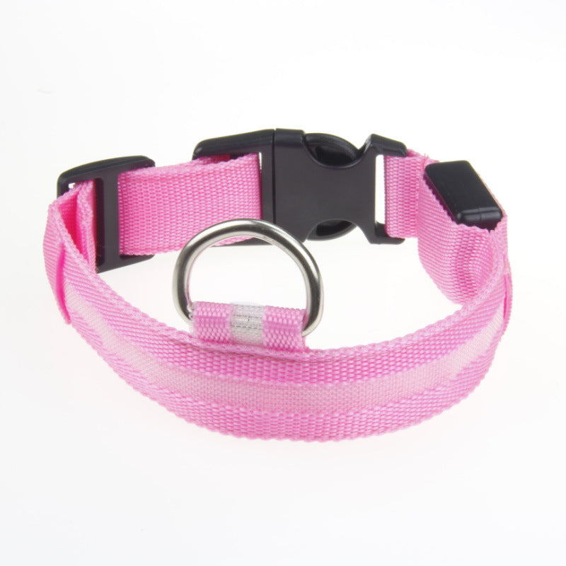 LED Luminous Pet Dog Collar Night Pawtivo