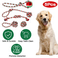 Dog rope toys set for aggressive chewers
